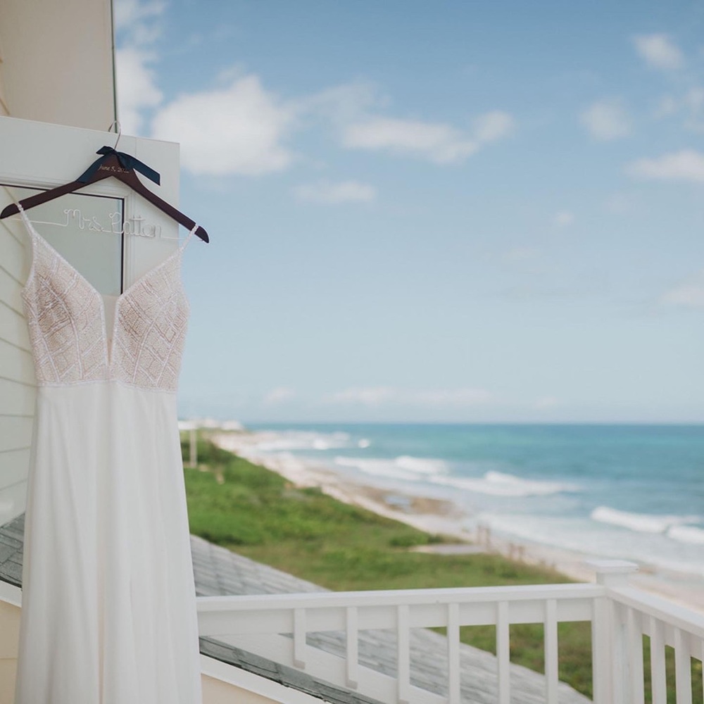 Wedding Dress Rebecca Ingram Jody,  Ivory, size 6
